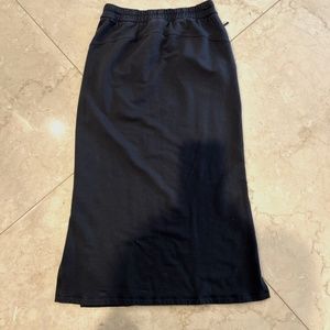 Lululemon Bound To Bliss Skirt Size 6 Drawstring Maxi Skirt Streetwear dark Grey
